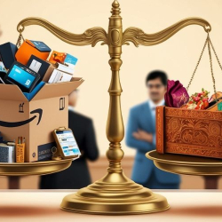 Image for article 'Legal Battle Erupts Over Amazon's Antitrust Investigation in India'