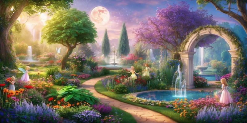 Enchanted Gardens: A Magical Journey Through Grow a Garden's Mystical Realm image