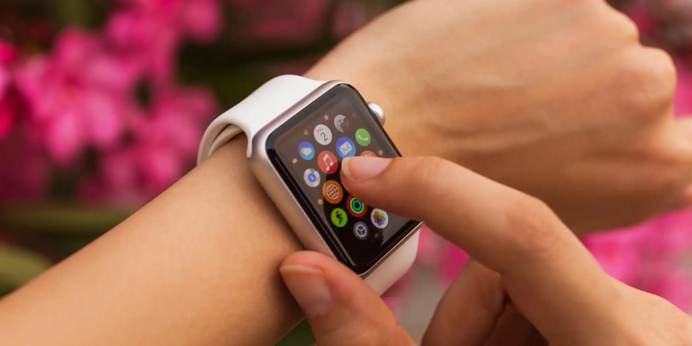 Apple watch on your arm